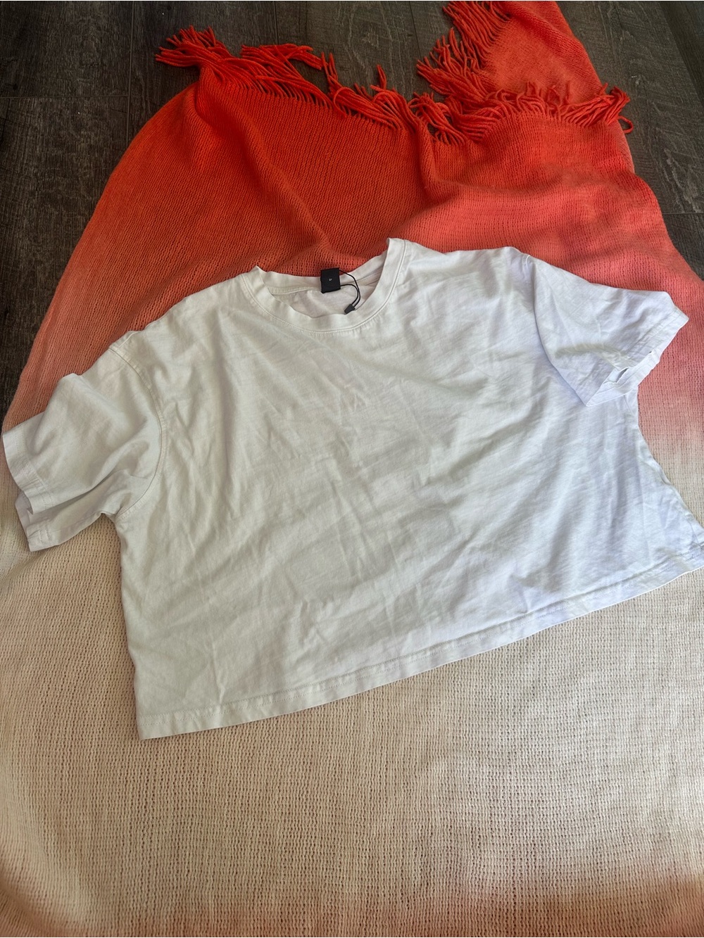 White Cropped T-Shirt - Classic Everyday Top